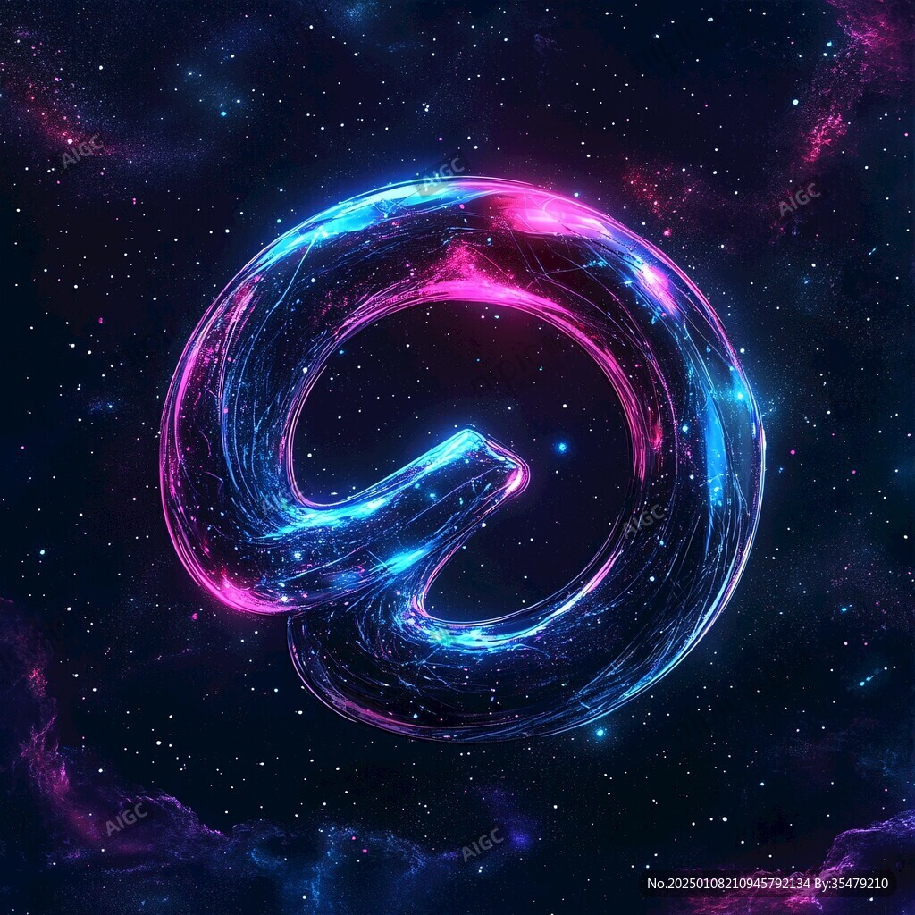 炫酷星際字體效果
