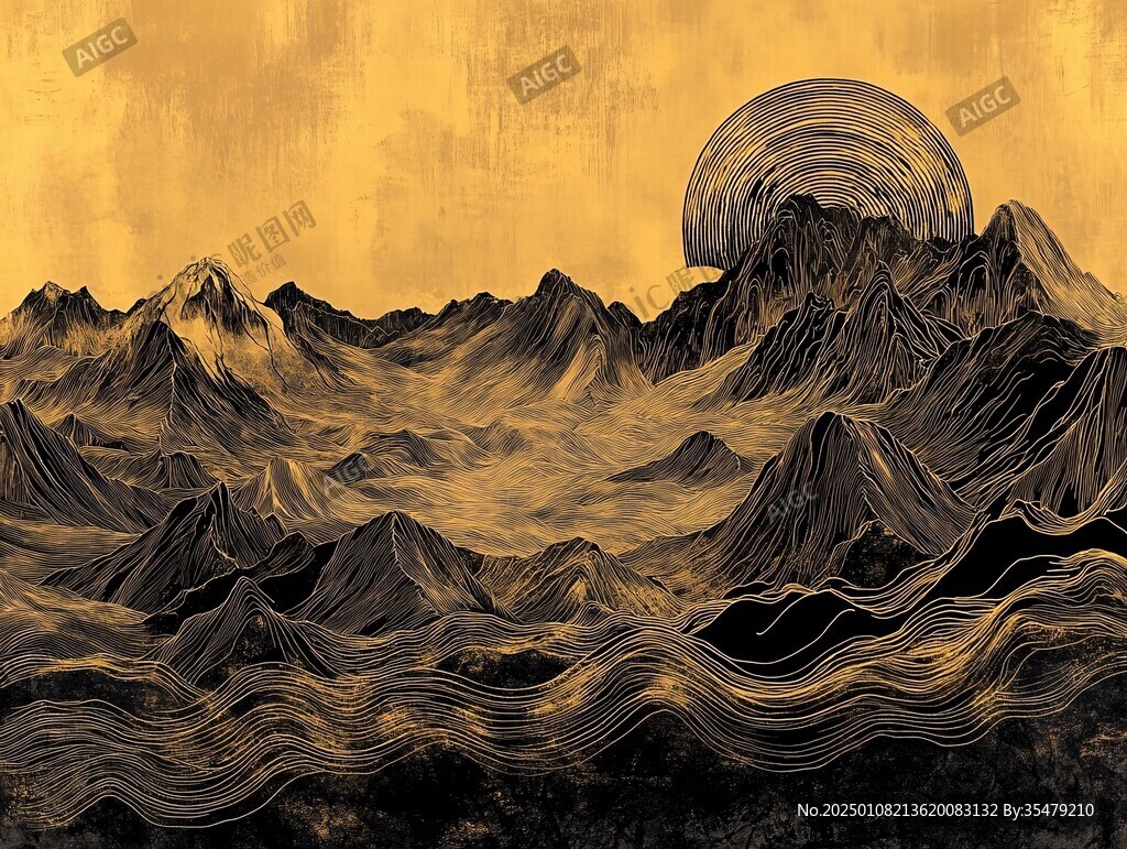 新中式金線山脈
