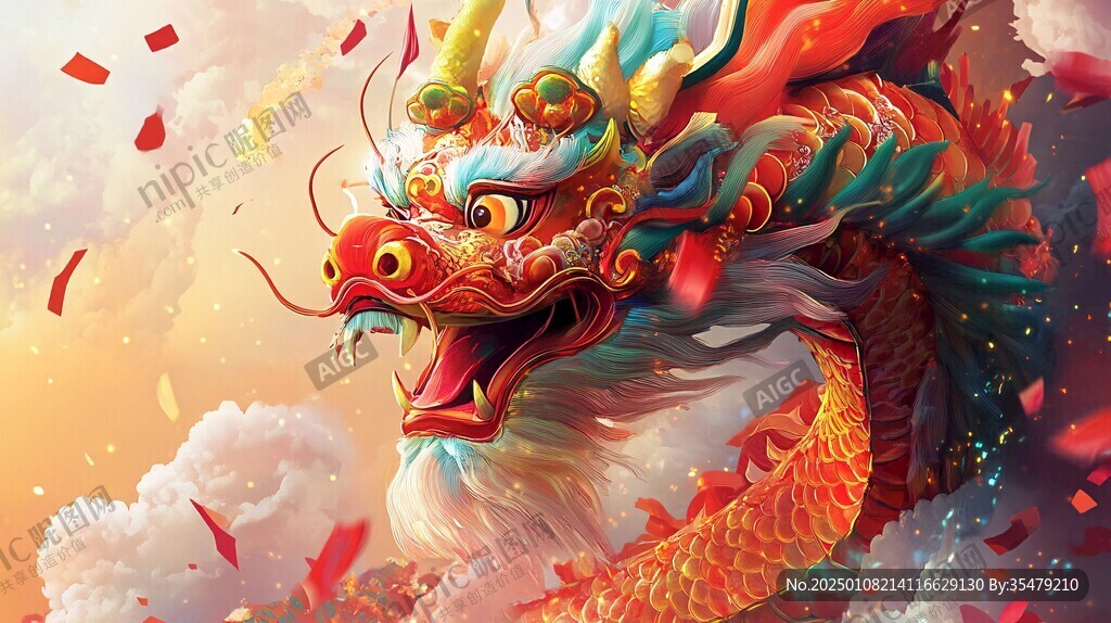 龍年插畫合集