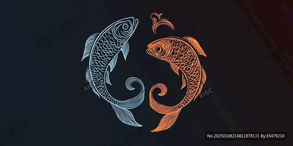 雙魚logo設(shè)計(jì)