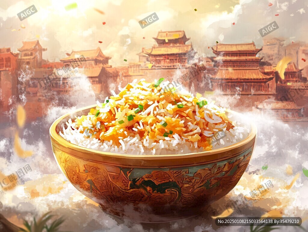 蒸飯海報