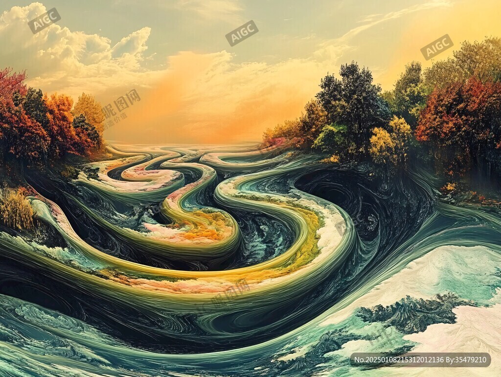 現(xiàn)代數(shù)碼風(fēng)景畫
