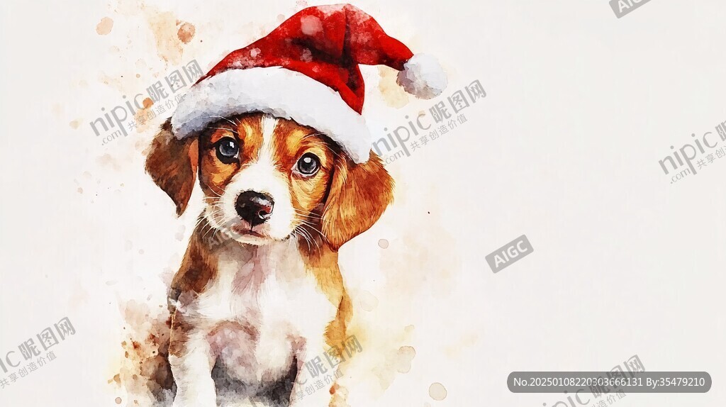 比格犬插畫(huà)