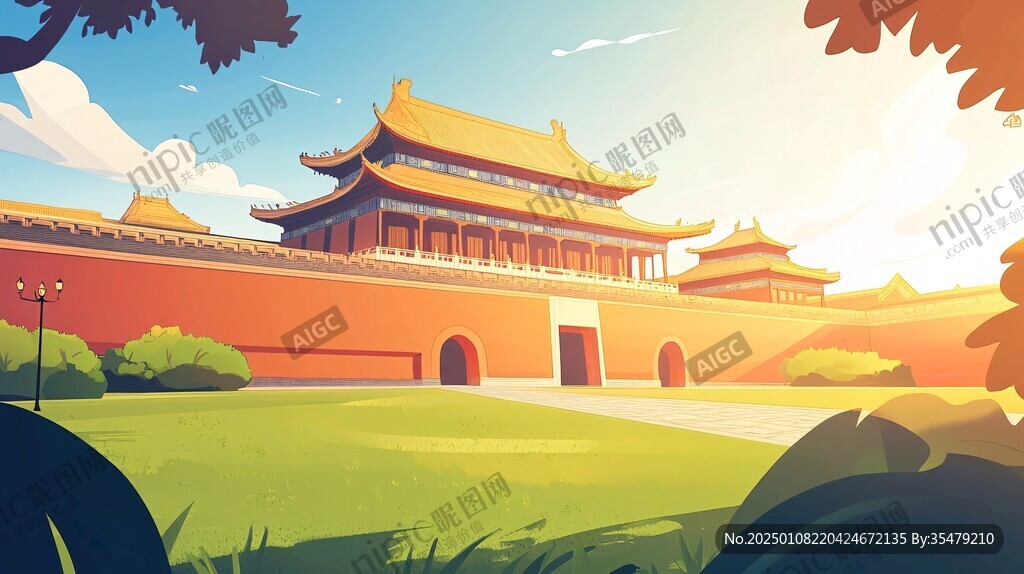太廟插畫