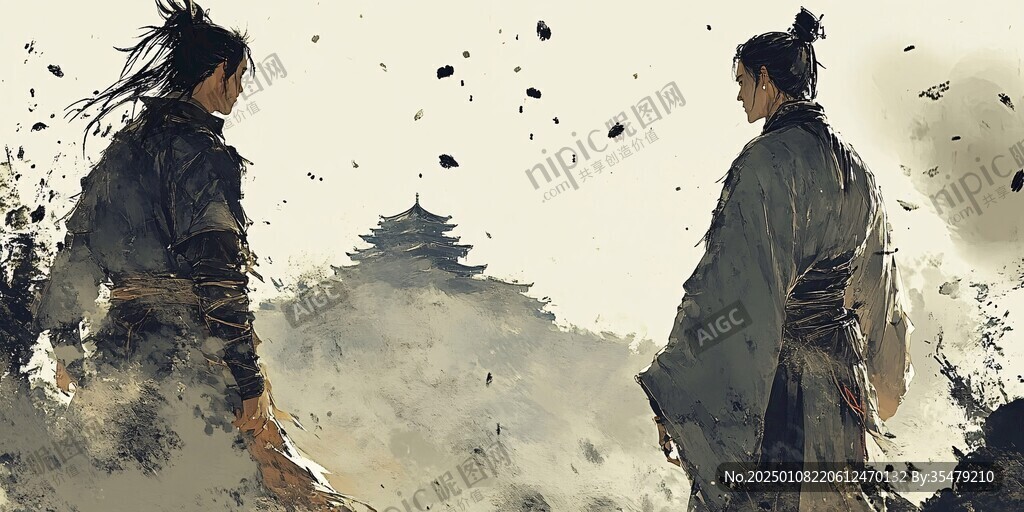 鎮(zhèn)淮樓插畫