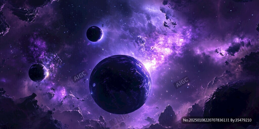 科幻場(chǎng)景宇宙洪荒