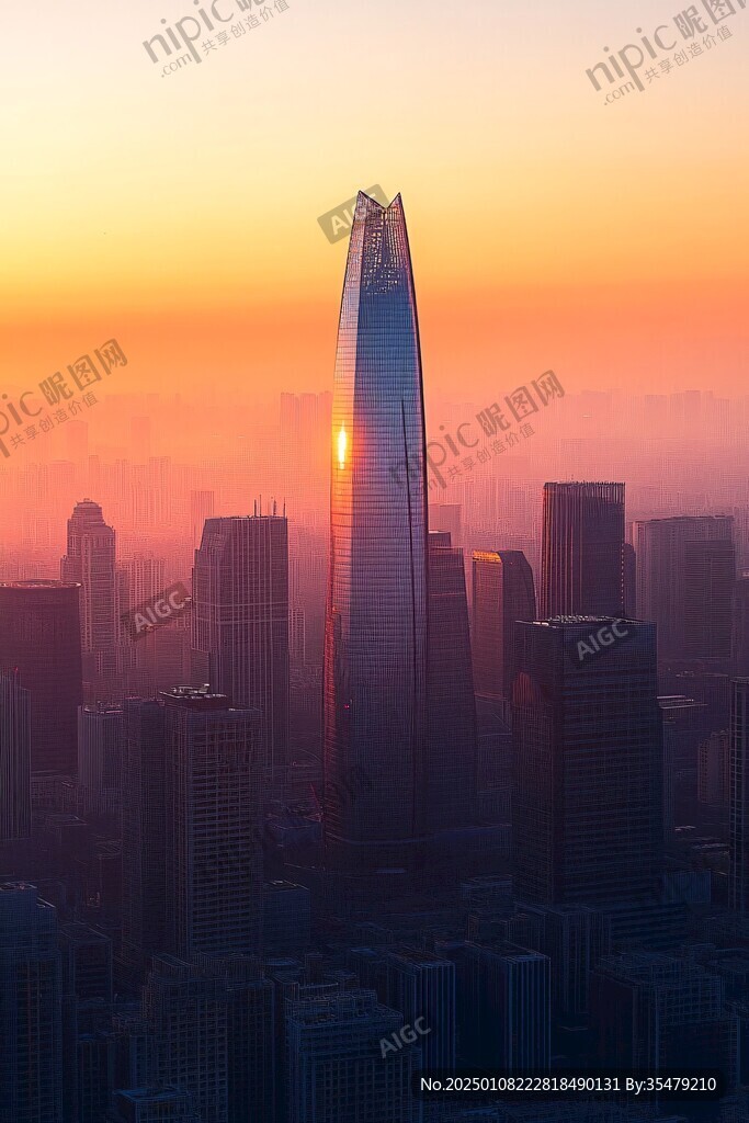 金融城日出風(fēng)光
