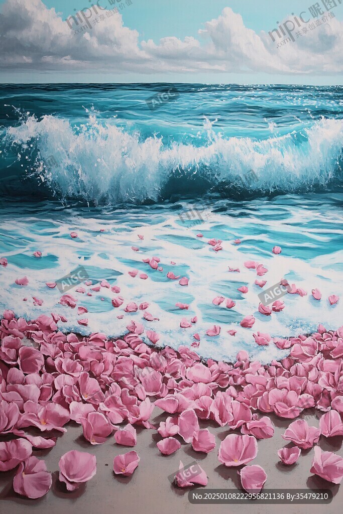 花瓣海洋