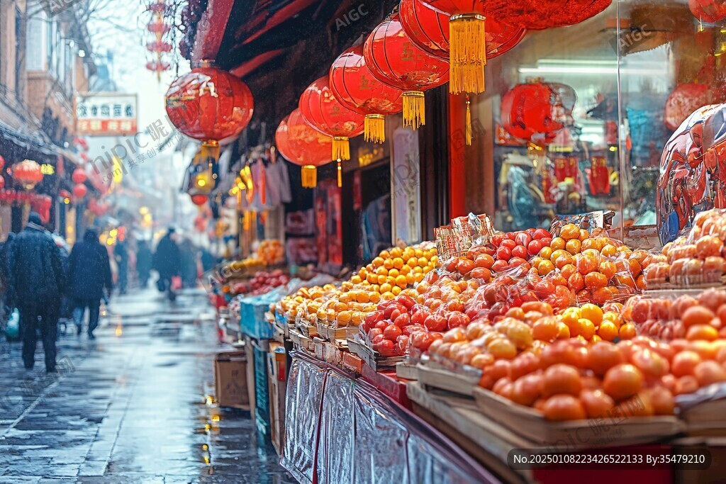 春節(jié)年貨街