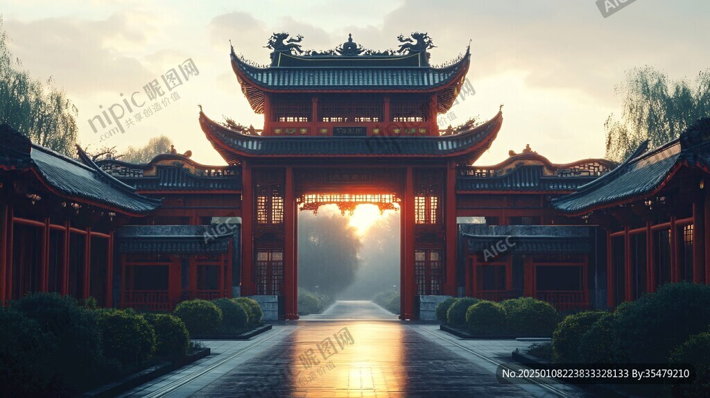意境牌樓