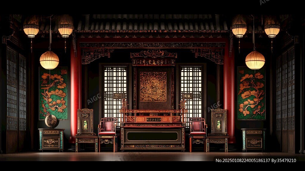 皇宮朝廷宮廷場景