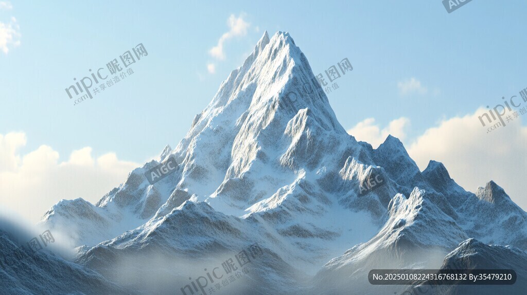 雪山大場景