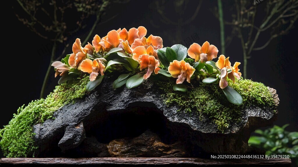 石頭蘭花