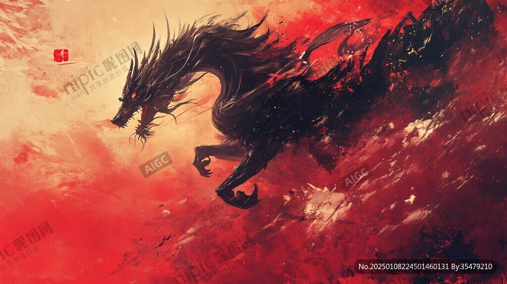 板繪龍頭