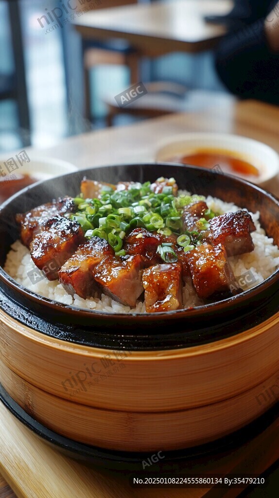 籠仔蒸飯