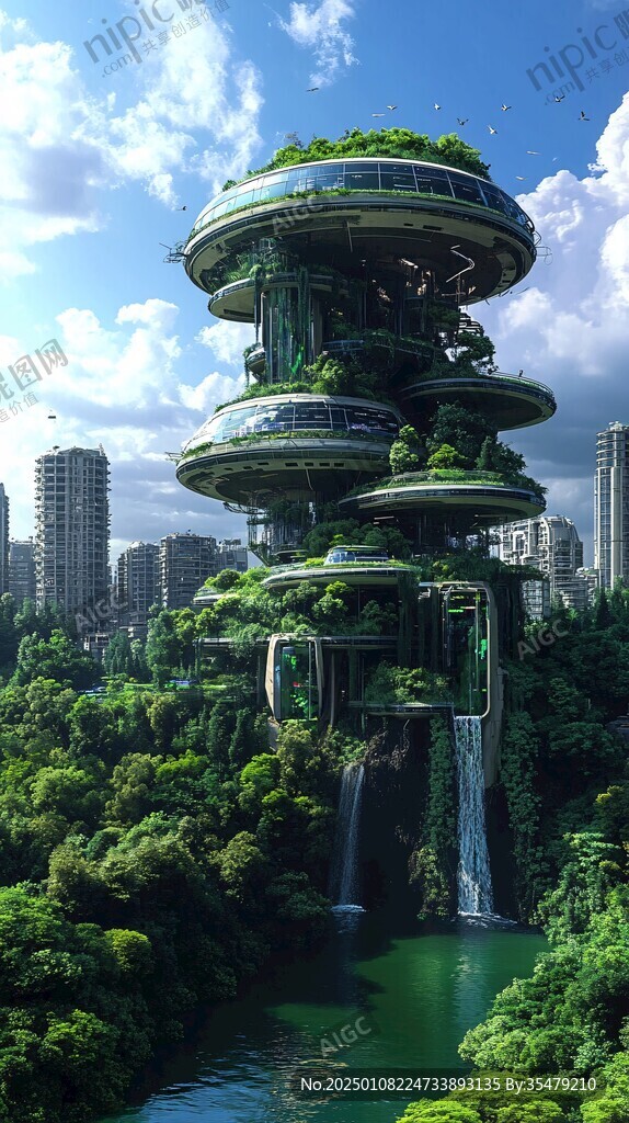 倫敦懸浮島設計