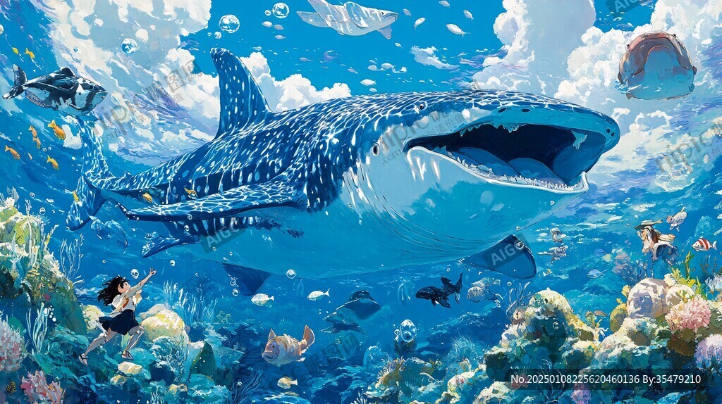 插畫海洋館