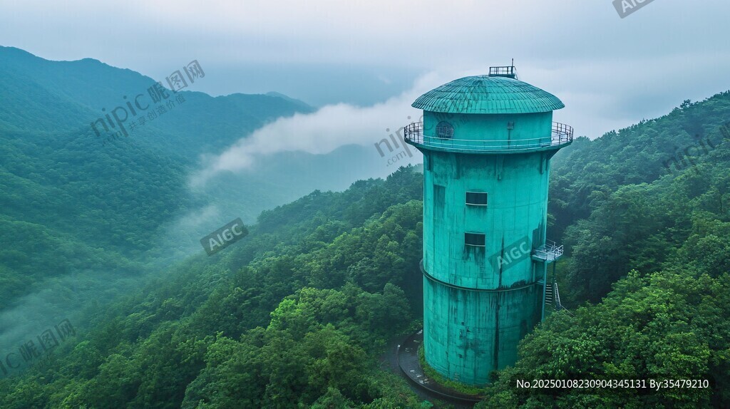 雨后天目山