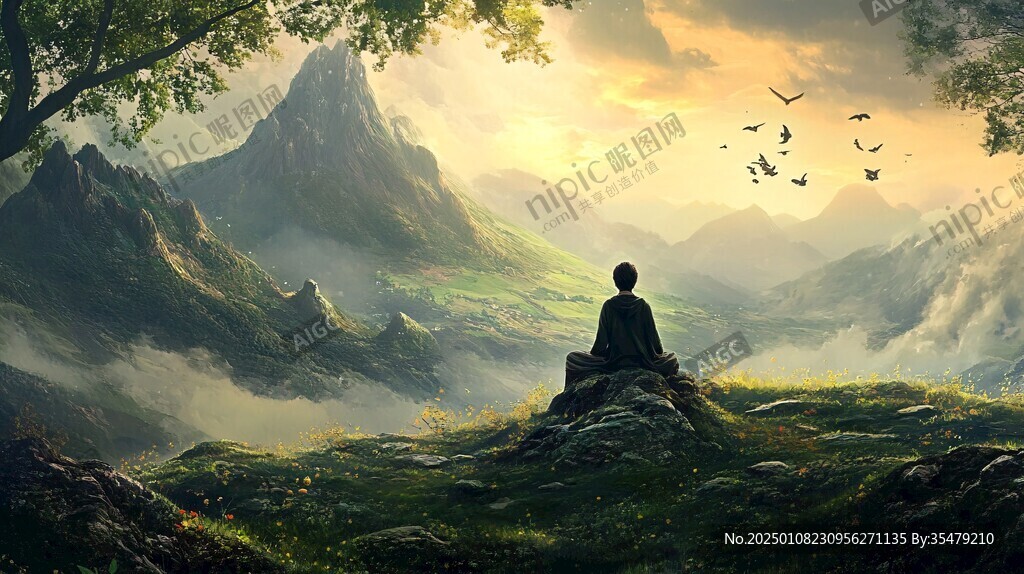 孤獨(dú)行者打坐