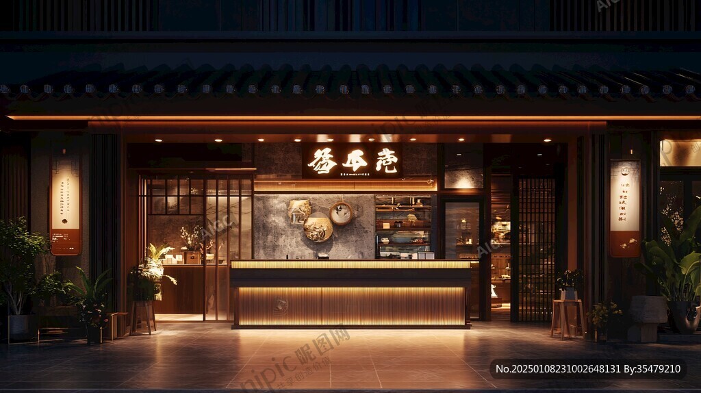 料理店門頭