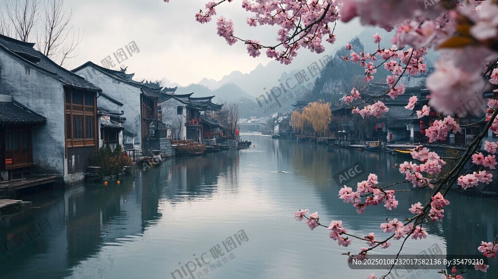 唯美古鎮(zhèn)風(fēng)光
