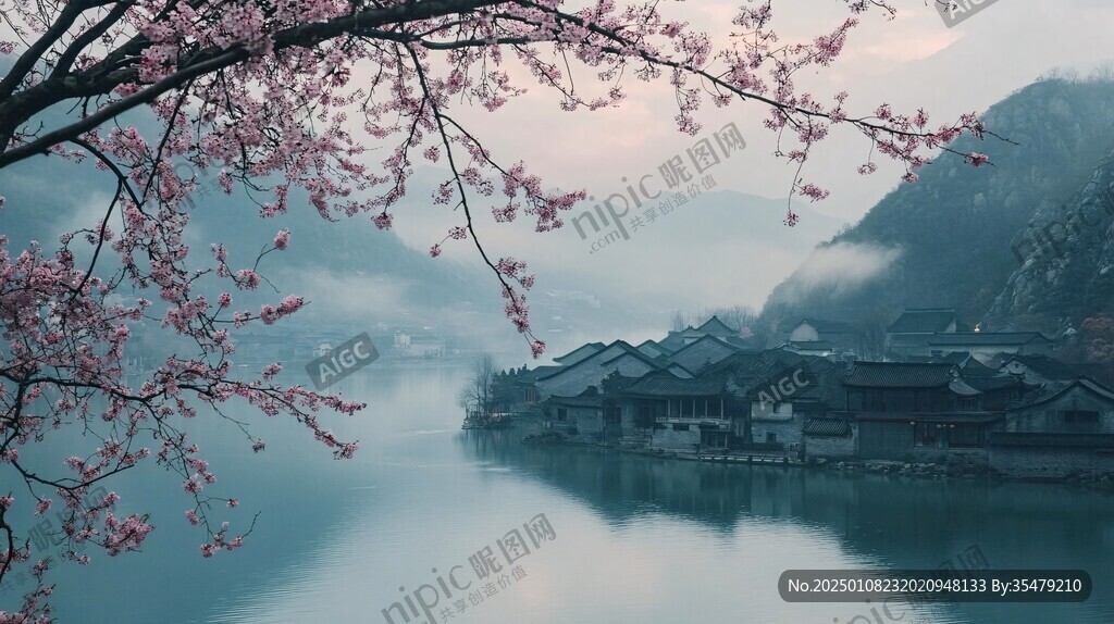 意境桃花江南