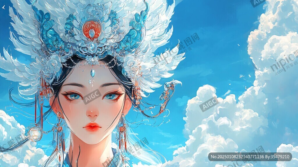 花旦插畫
