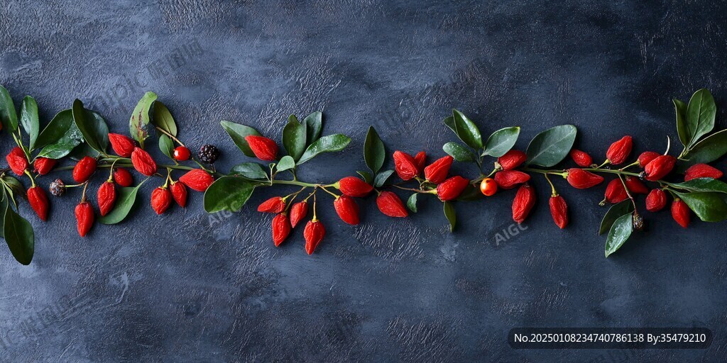 花紅果壁畫(huà)