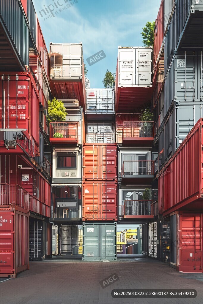 集裝箱街區(qū)