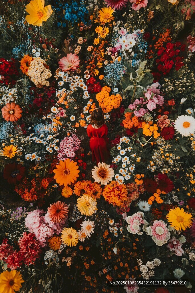 創意花海