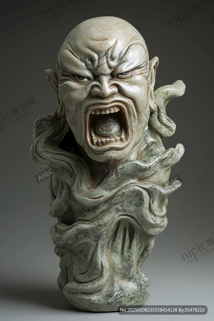 怒羅漢像