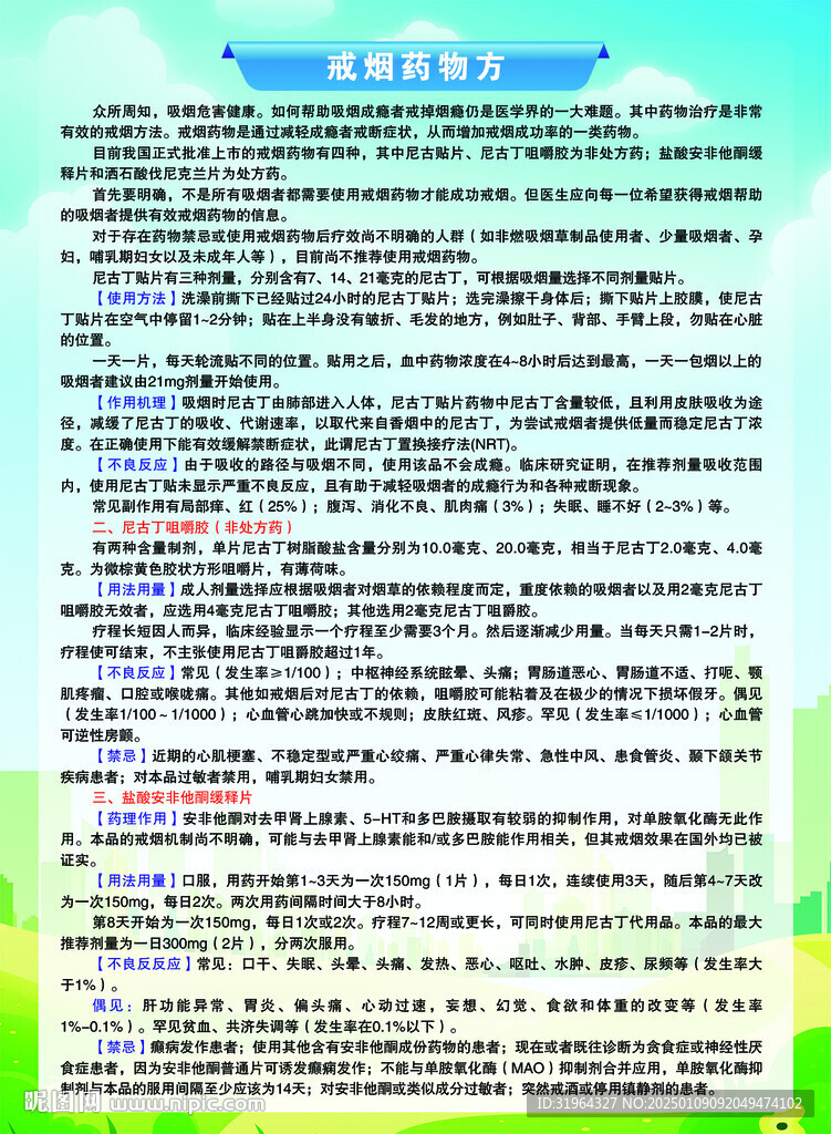 戒煙藥物方