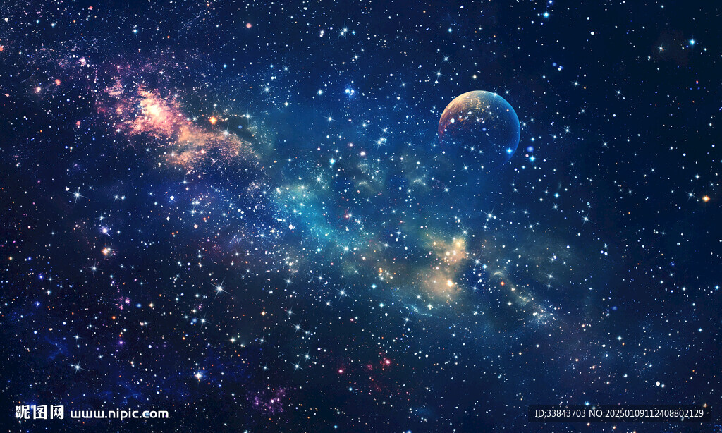 宇宙星空背景墻
