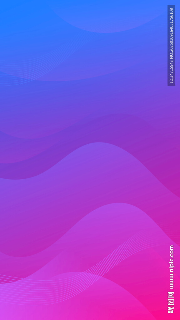 紫色漸變抽象波浪矢量背景
