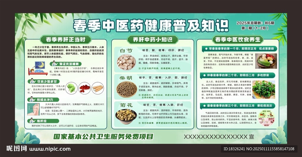 春季中醫藥健康普及知識
