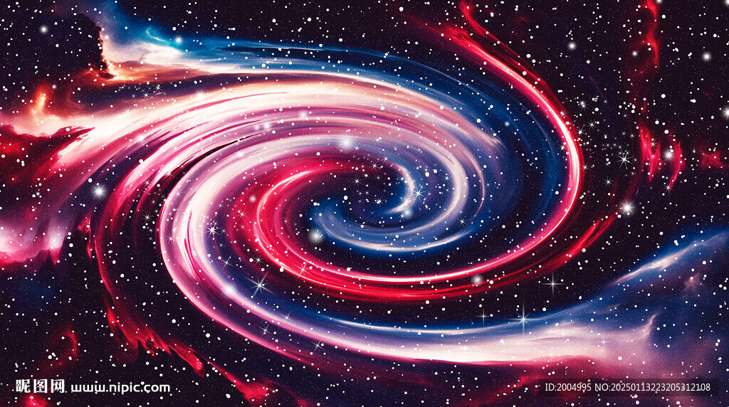 絢麗星空旋渦吊頂