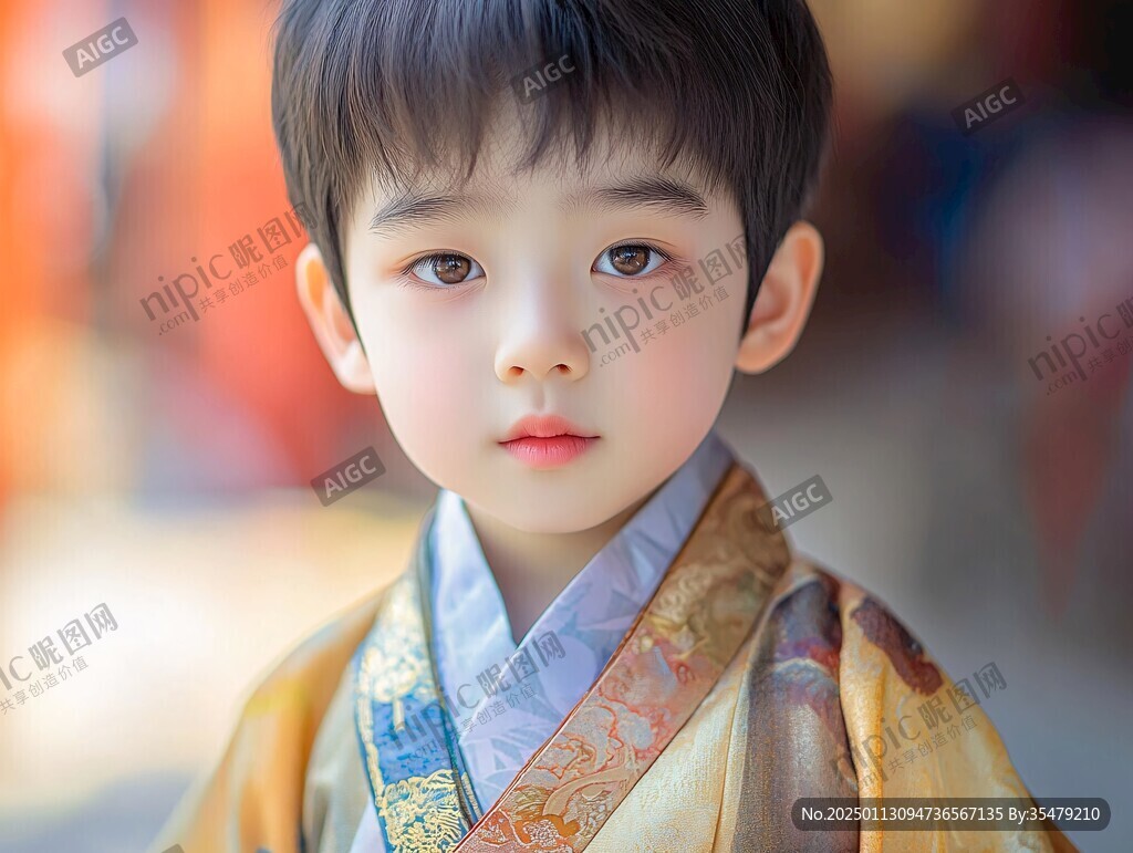 古裝小男孩