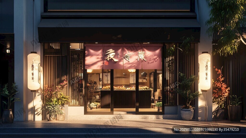 料理店門頭