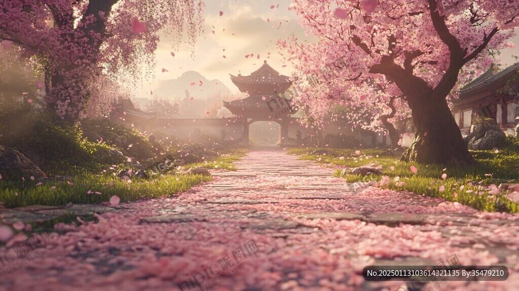 古風(fēng)場(chǎng)景春暖花開(kāi)