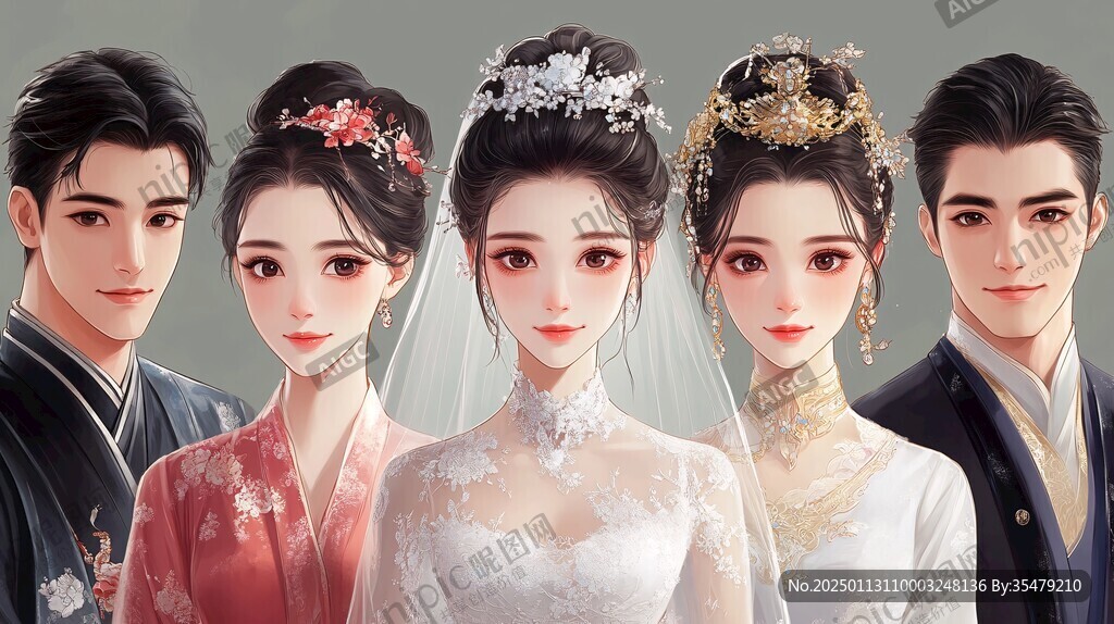 漫畫中式新娘