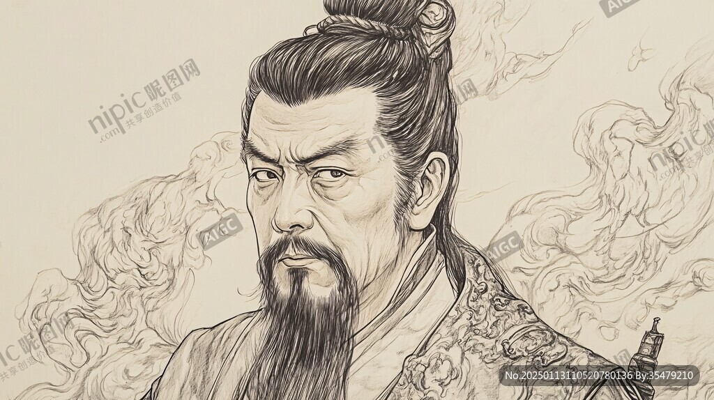 范蠡畫像