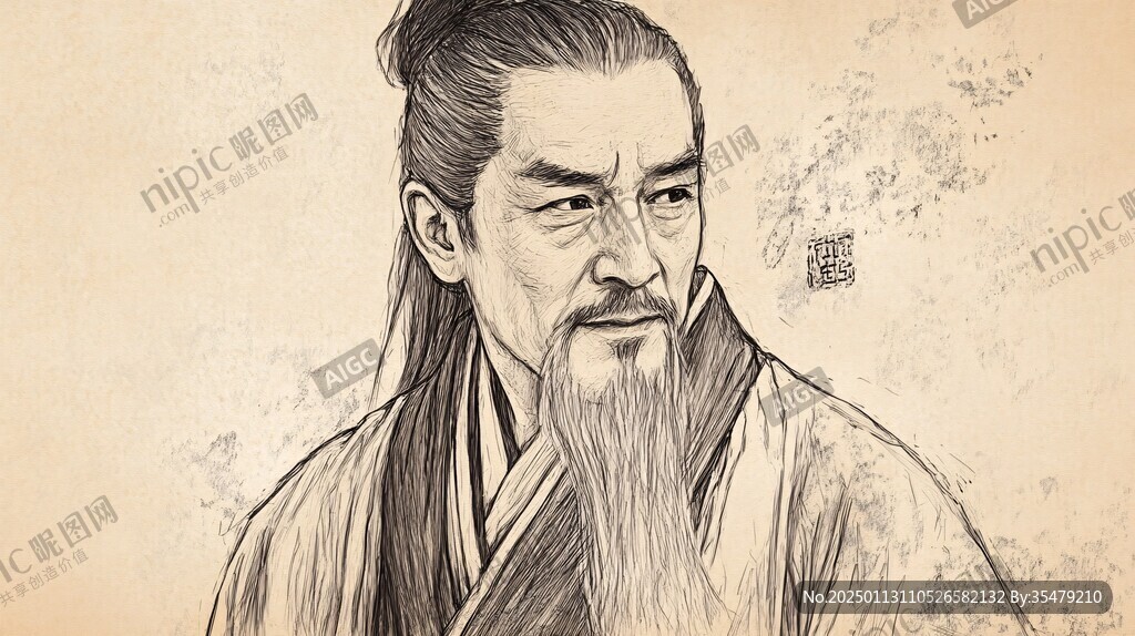 手繪祖沖之