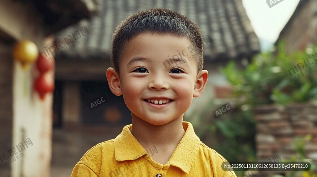 漢族小男孩