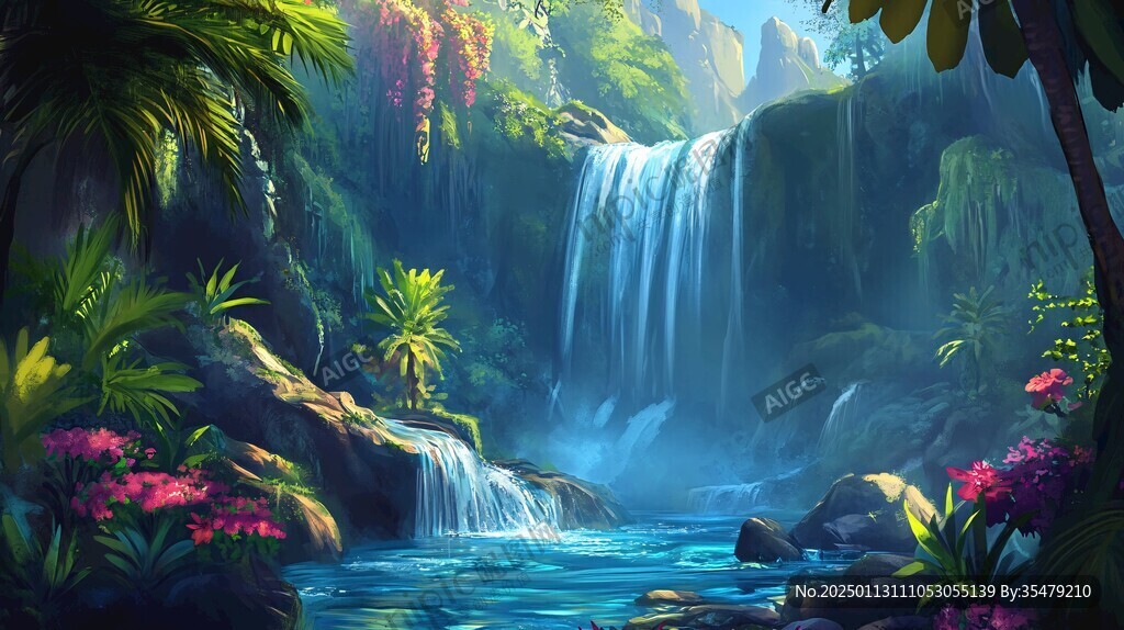 叢林大場(chǎng)景