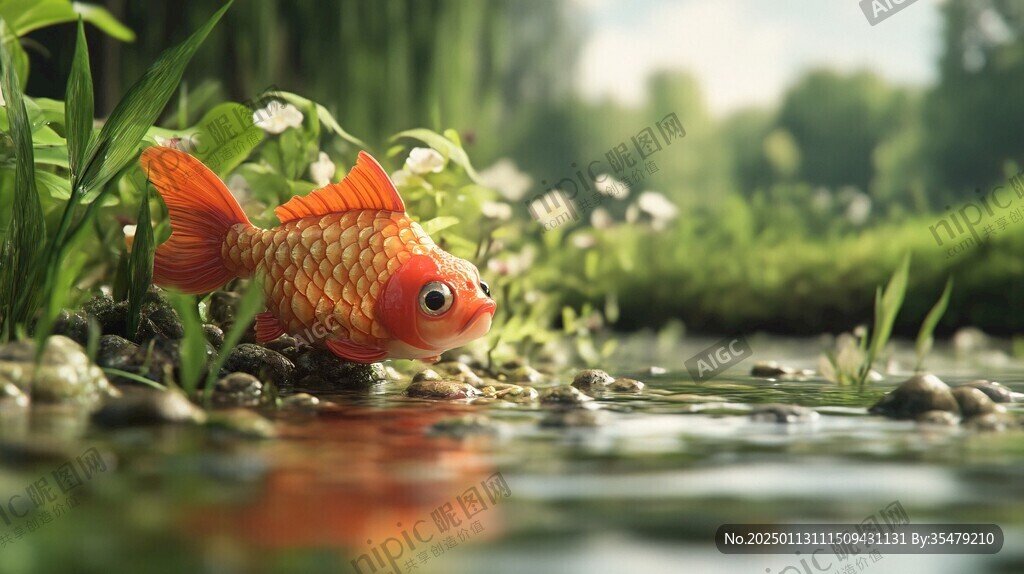 3d鯉魚(yú)