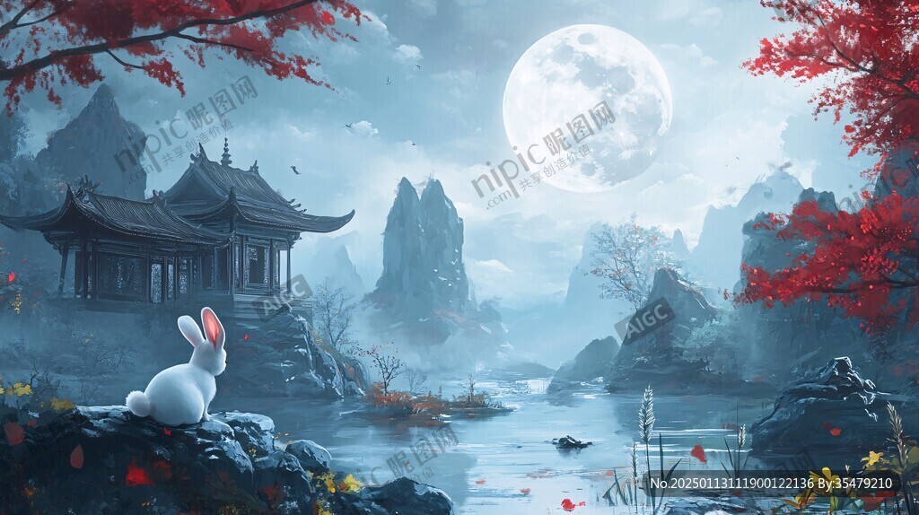夢幻中秋節場景