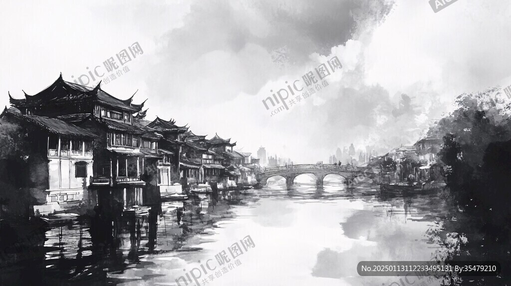 煙雨樓插畫