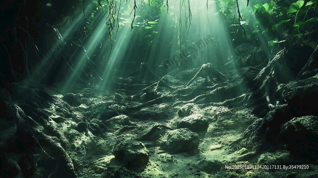 海底光照