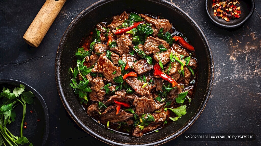 生啫牛肉