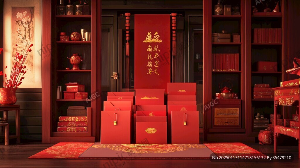 新春禮盒場景圖
